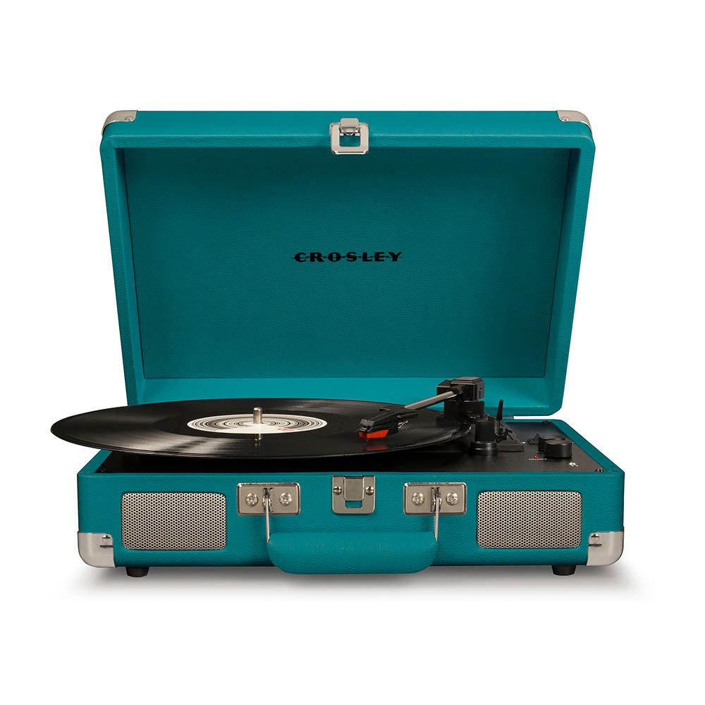 CROSLEY Crosley Cruiser Teal - Bluetooth Portable Turntable - RetroVibes.au