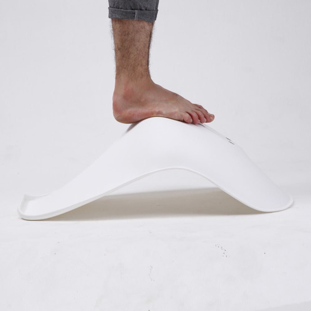 2X Retro Dining Cafe Chair Padded Seat WHITE - RetroVibes.au