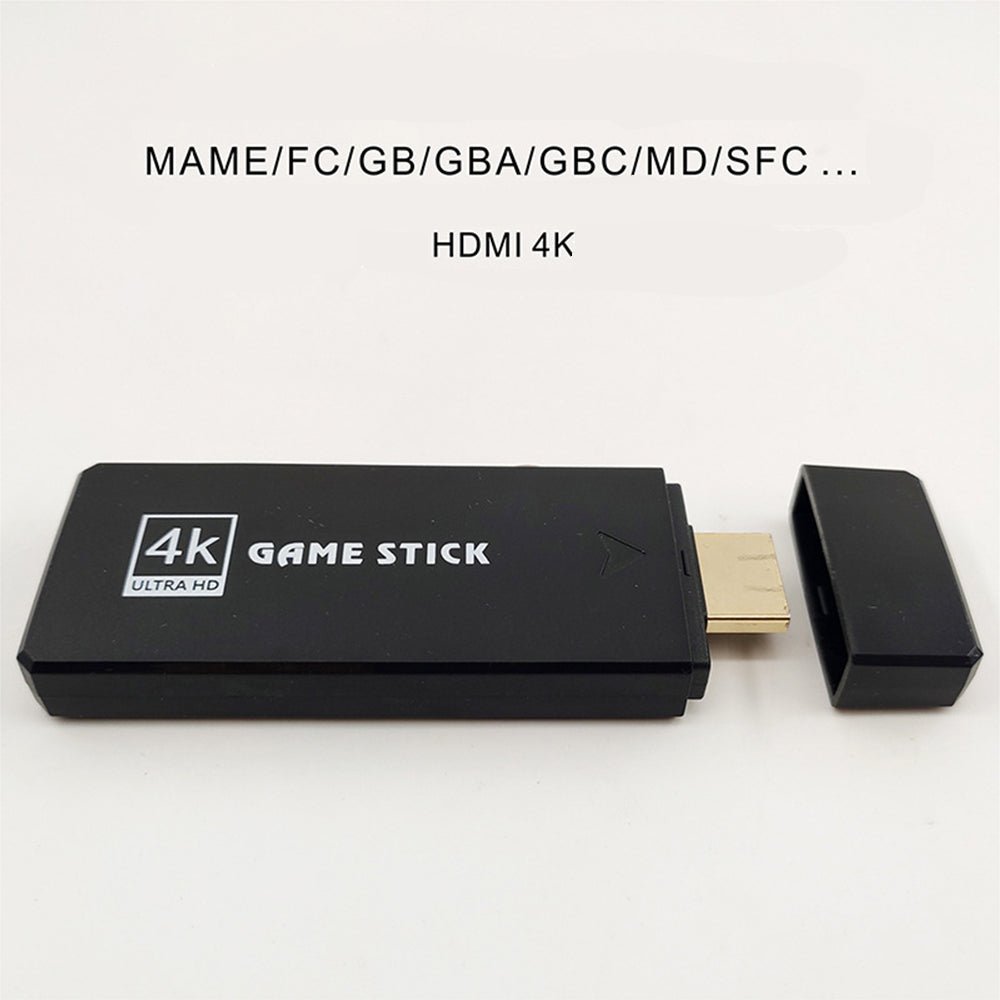 64G 15000+ Retro Classic Video Game Console Stick+2 Wireless Controller HDMI TV - RetroVibes.au