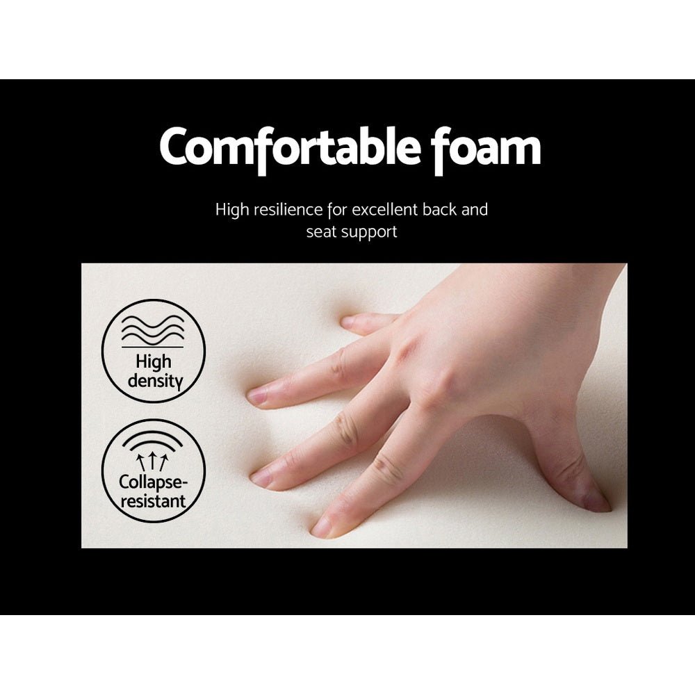 Artiss Dining Chairs Set of 2 Fabric Retro Replica DSW - RetroVibes.au