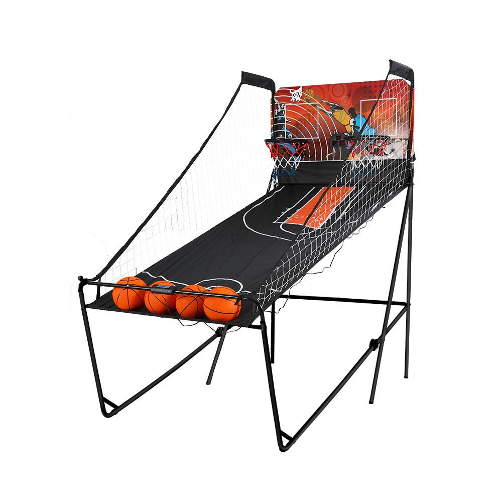 Basketball Arcade Game Electronic Scorer 8 Games Double Shoot Black - RetroVibes.au