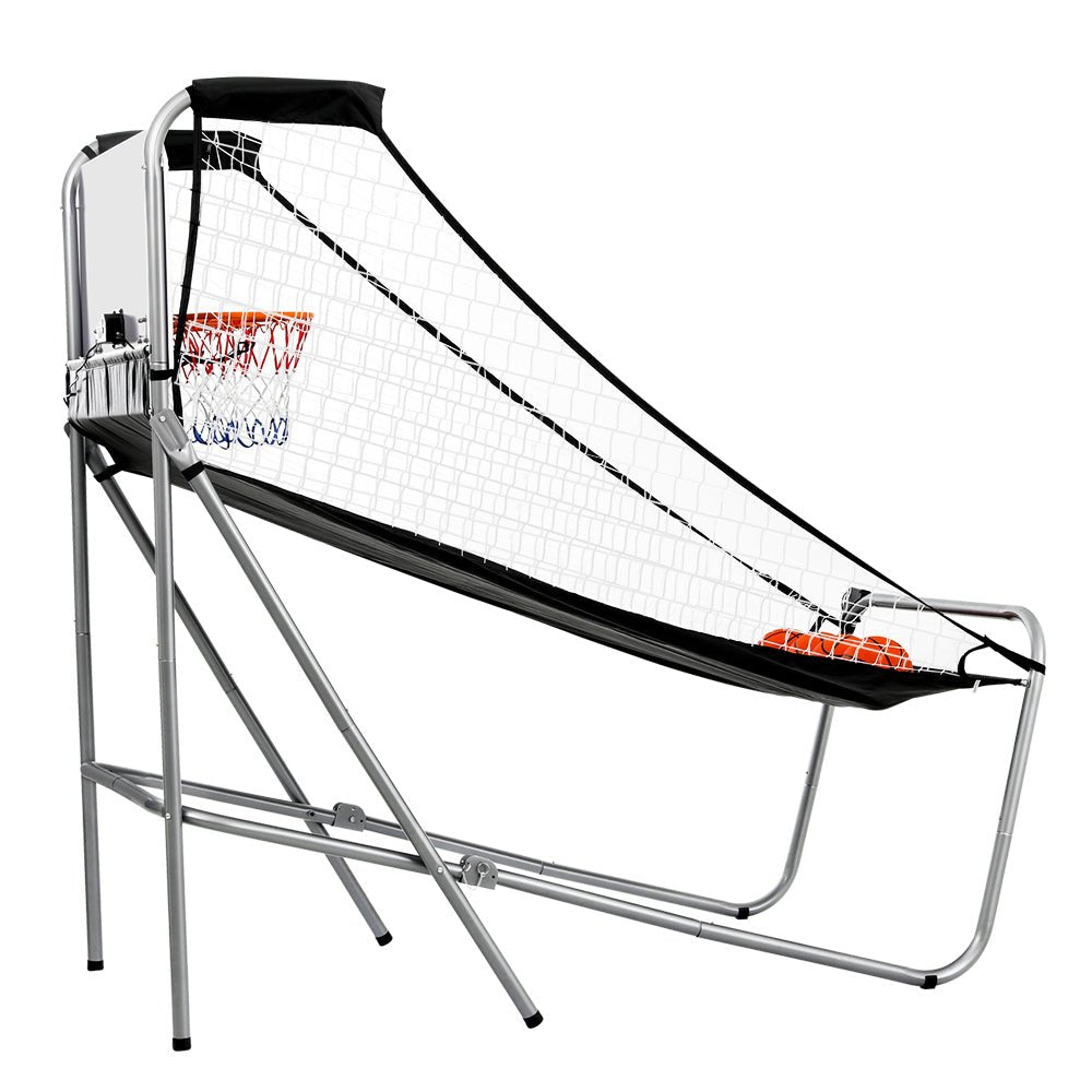 Basketball Arcade Game Electronic Scorer 8 Games Double Shoot Grey - RetroVibes.au