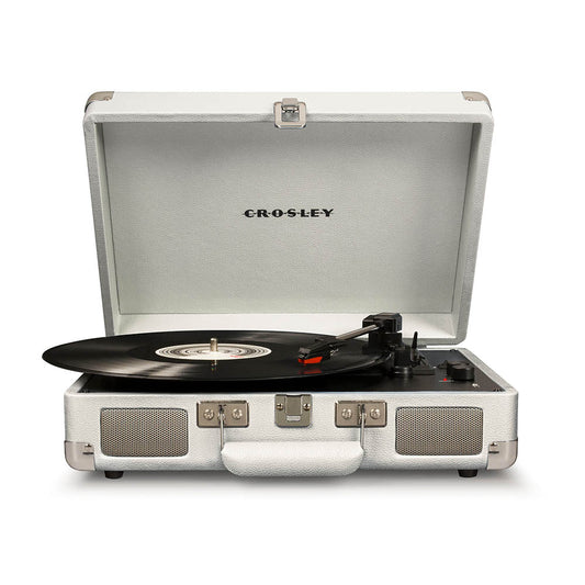 Crosley Cruiser Bluetooth Portable Turntable - White Sands - RetroVibes.au