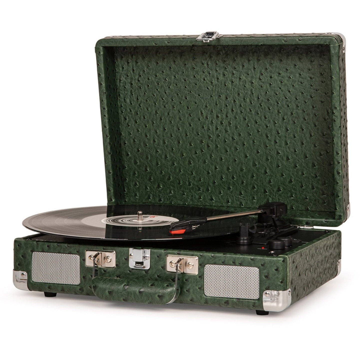Crosley Cruiser Plus Bluetooth Turntable 3 Speed Ostrich Green - RetroVibes.au