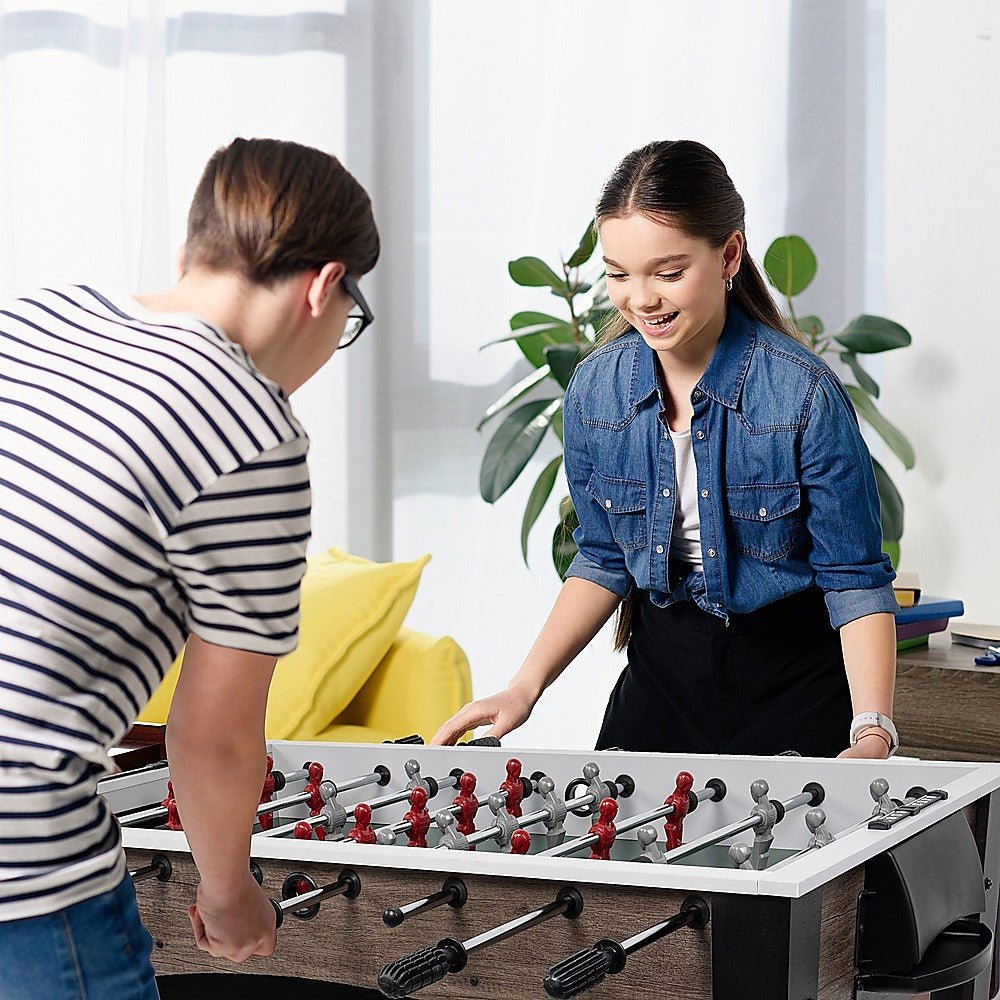 Foosball Soccer Table Game Activity for Home Office Recreation - RetroVibes.au