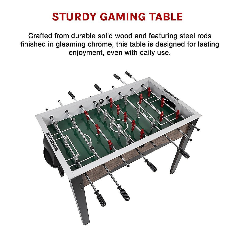Foosball Soccer Table Game Activity for Home Office Recreation - RetroVibes.au