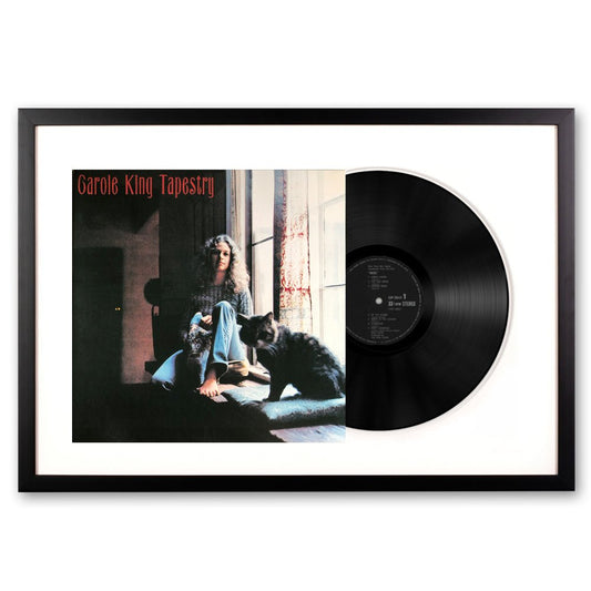 Framed Carole King Tapestry Vinyl Album Art - RetroVibes.au