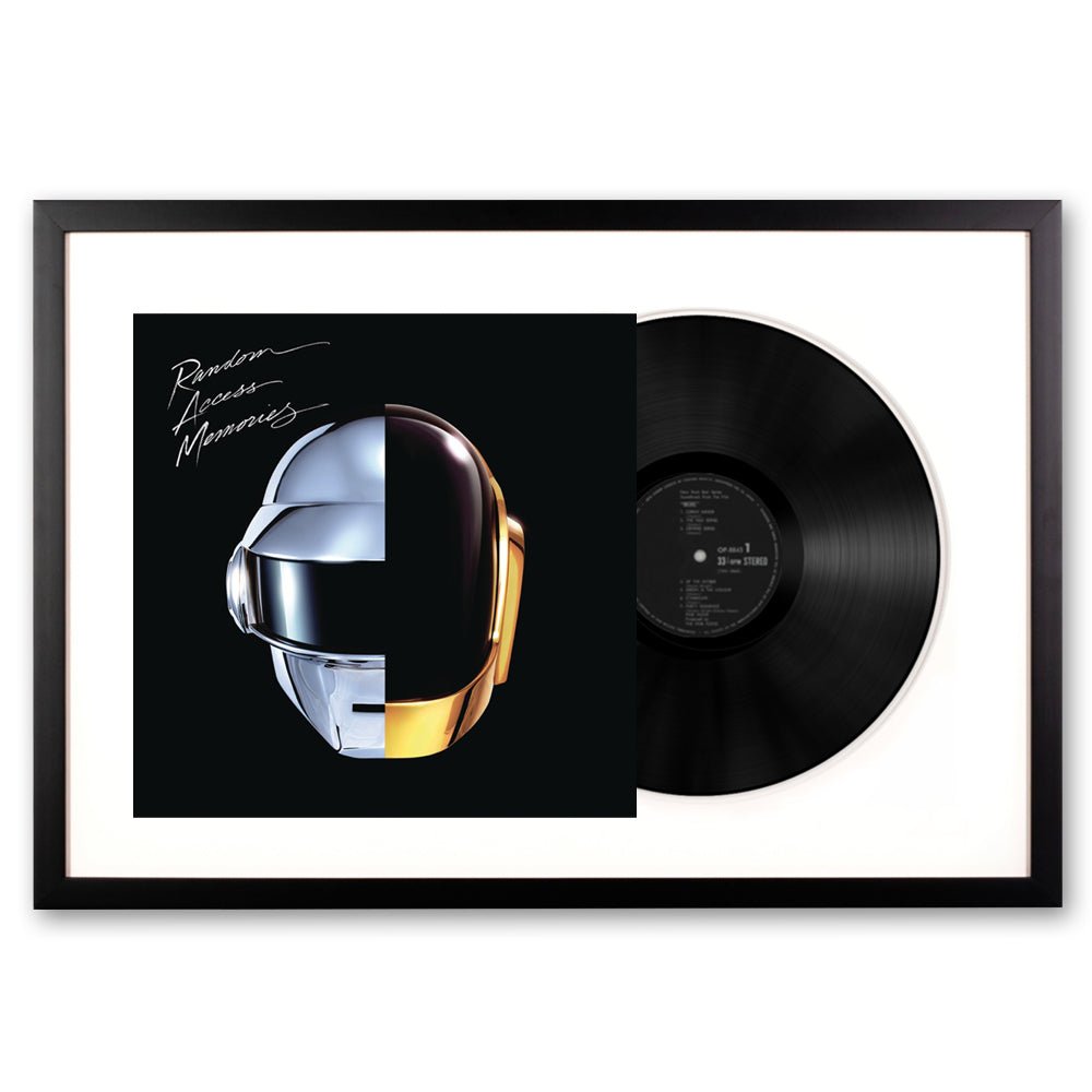 Framed Daft Punk Random Access Memories Vinyl Album Art - RetroVibes.au