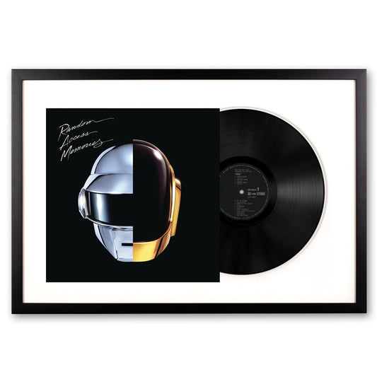 Framed Daft Punk Random Access Memories Vinyl Album Art - RetroVibes.au