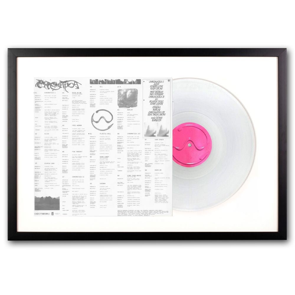 Framed Lady Gaga Chromatica - Vinyl Album Art - RetroVibes.au
