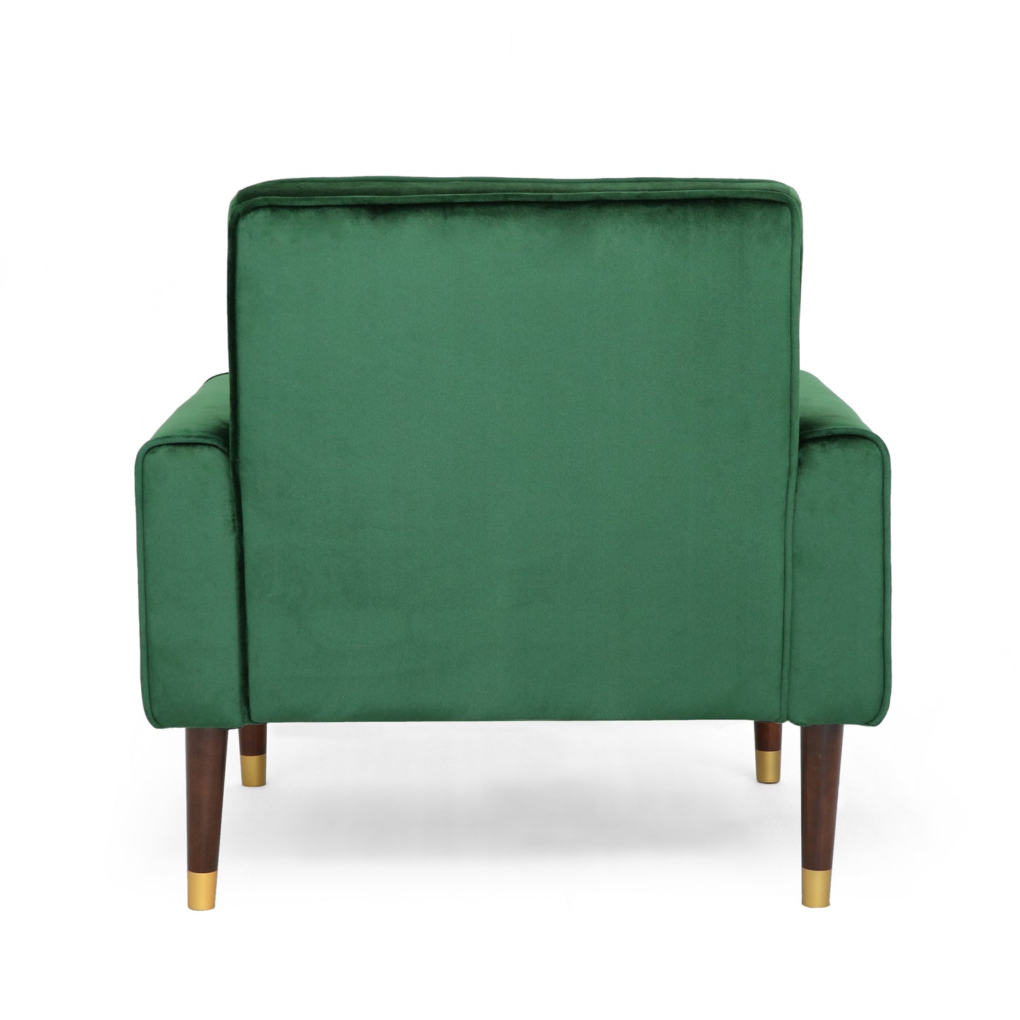 Lewisham Emerald Tufted Velvet Armchair - RetroVibes.au