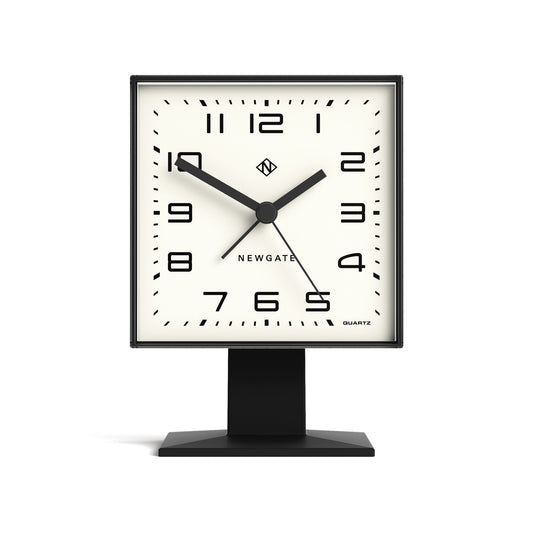 Newgate Victor Alarm Clock Black - RetroVibes.au