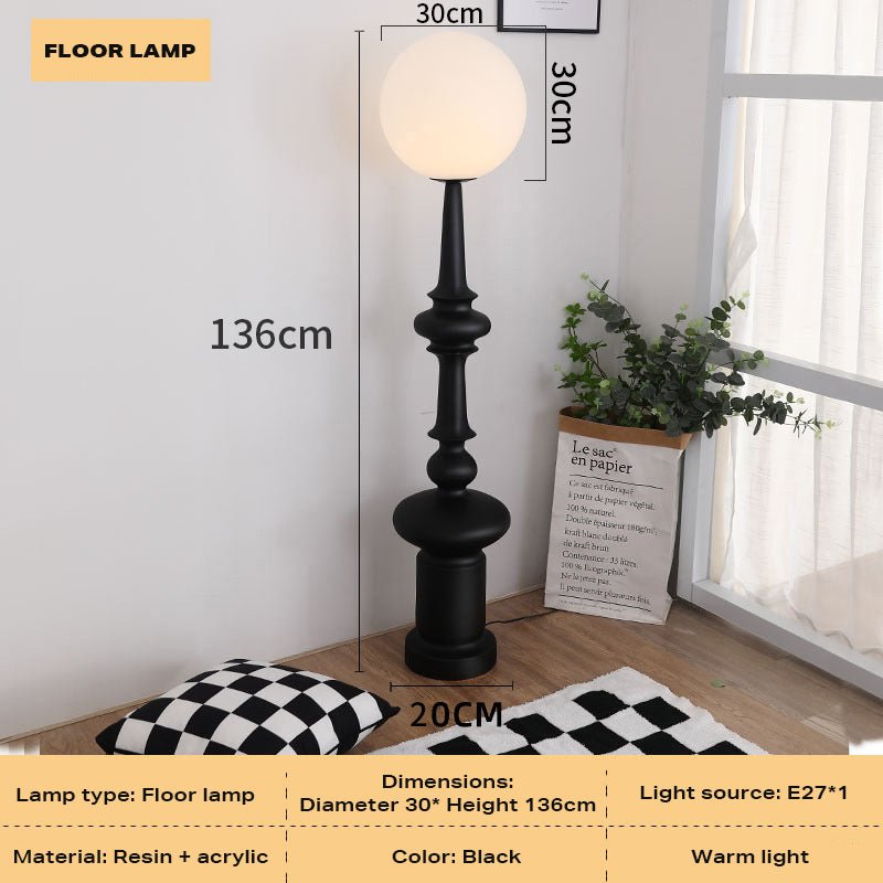 Retro Roman Living Room Floor Lamp Bedroom Art Sense Medieval - RetroVibes.au