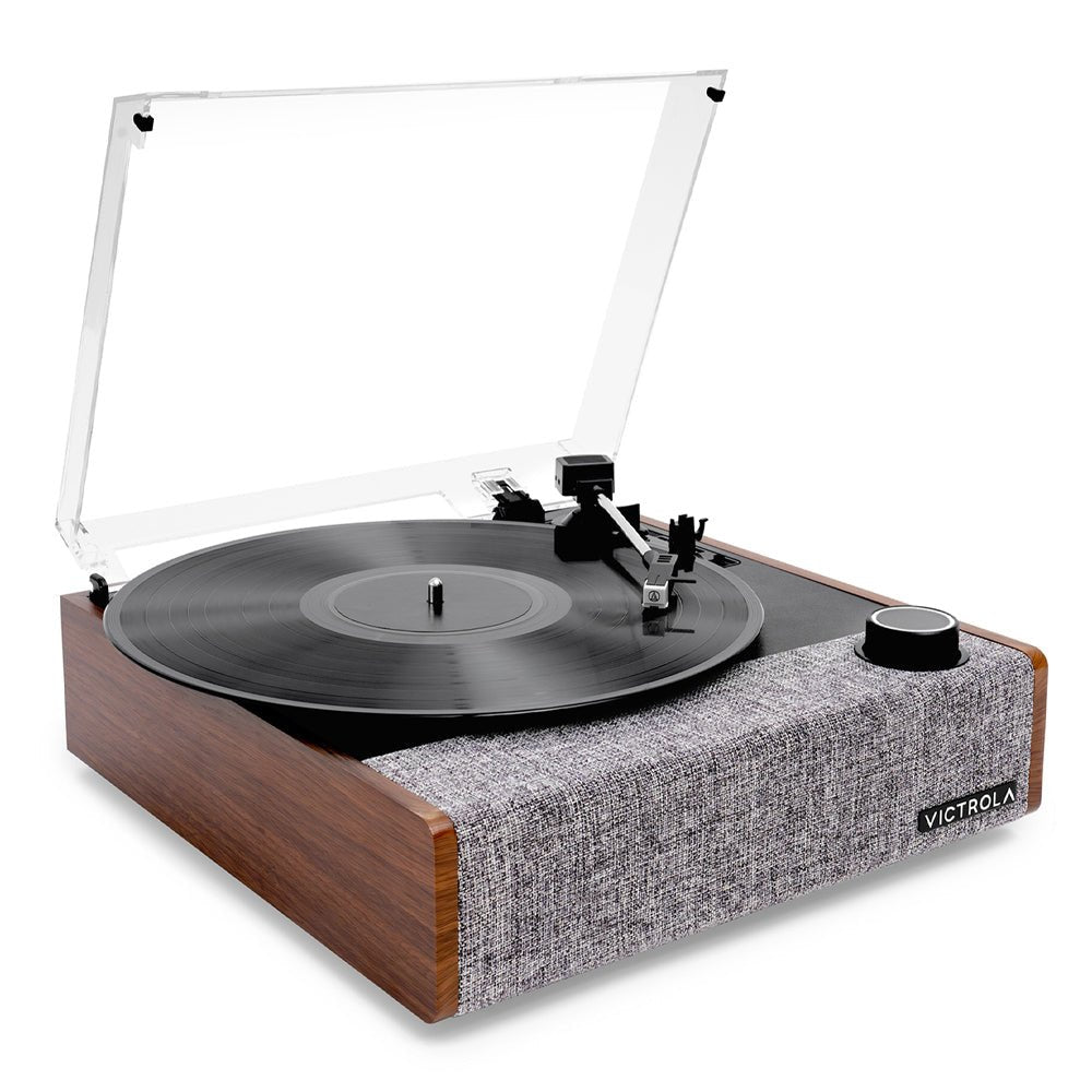 Victrola Eastwood II Turntable - Walnut - RetroVibes.au